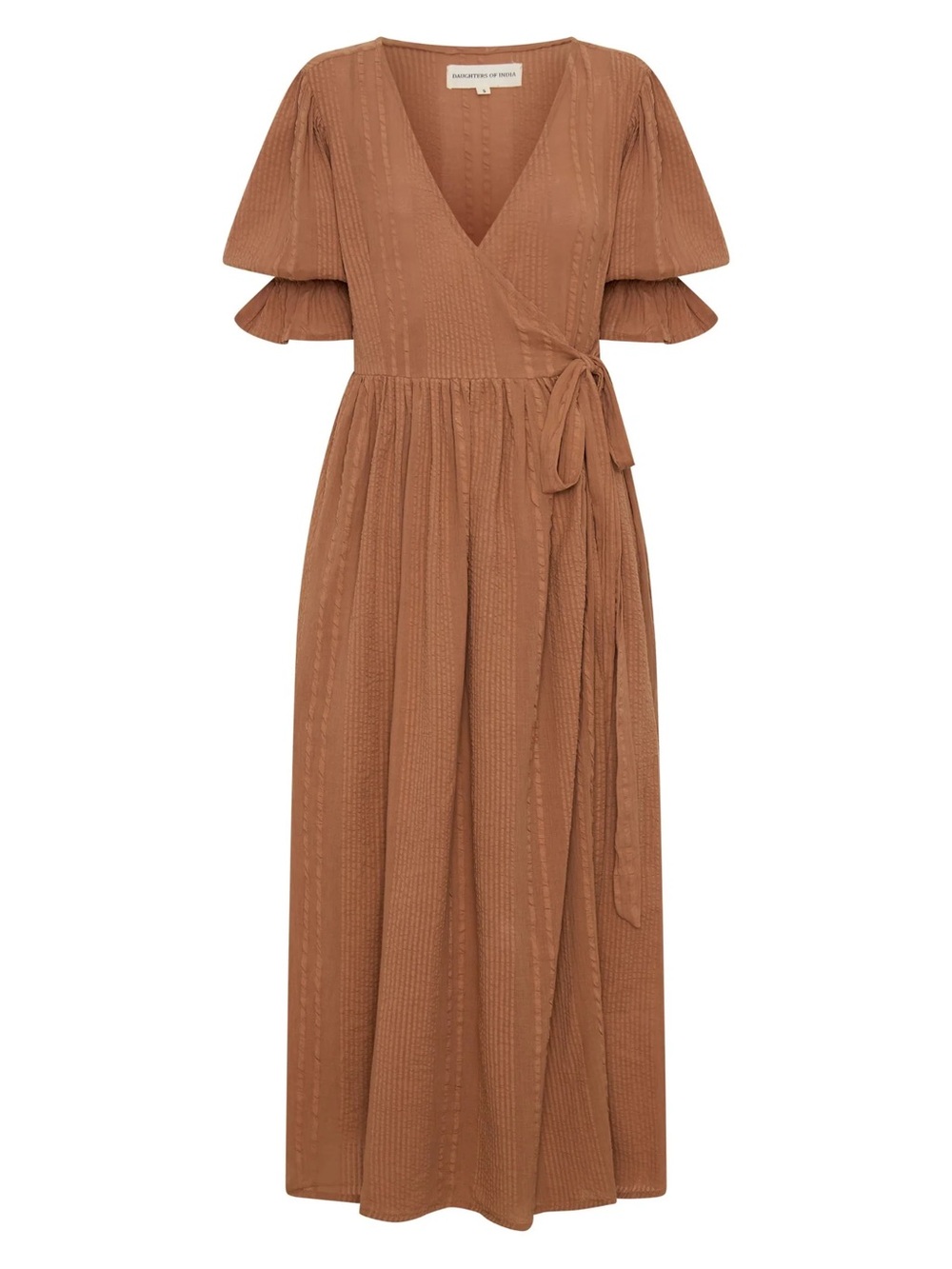 Daughters of India Uma Maxi Dress Clay Small NWT Sold Out on the Website - Picture 7 of 9